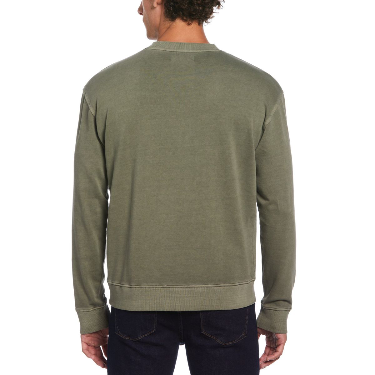 ORIGINAL PENGUIN - Polerón De Hombre Algodón Liso Militar