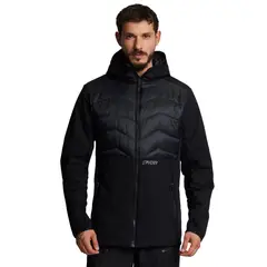 SPYDER - Chaqueta Outdoor Hombre Hybrid Thermal Negro