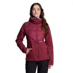 SPYDER - Chaqueta Outdoor Mujer Hybrid Thermal Rojo