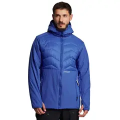 SPYDER - Chaqueta Outdoor Hombre Hybrid Thermal Azul