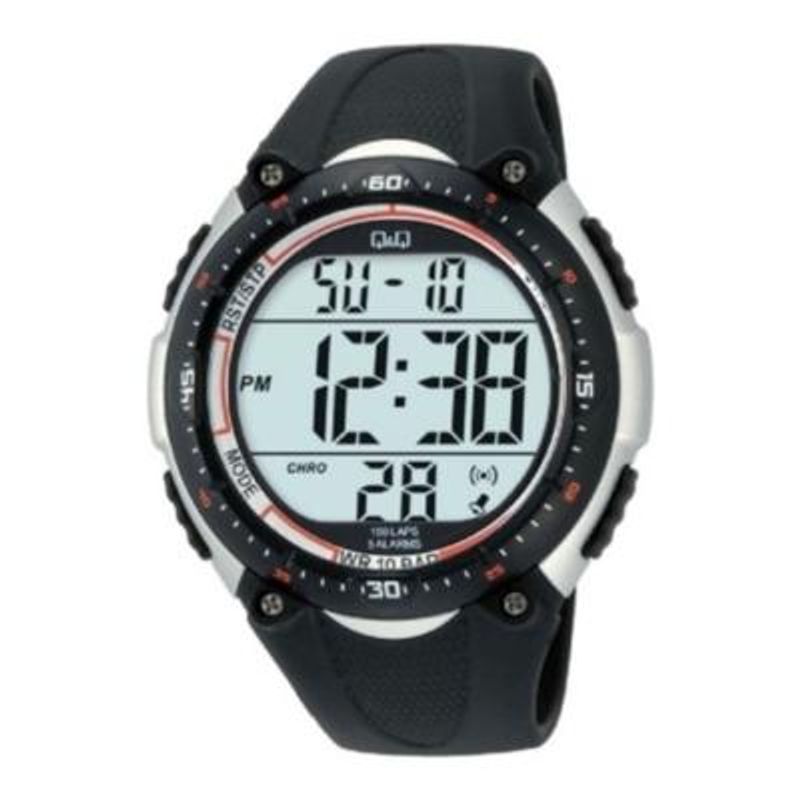 Q&Q - Reloj M010j002y Hombre Digital Resina - Gris