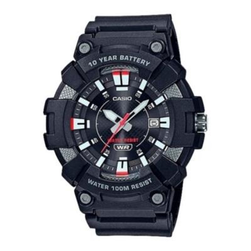 CASIO - Reloj Mw-610h-1av Hombre Analogo Resina - Negro