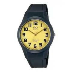 Q&Q - Reloj Vq50j001y Hombre Analogo Resina - Dorado
