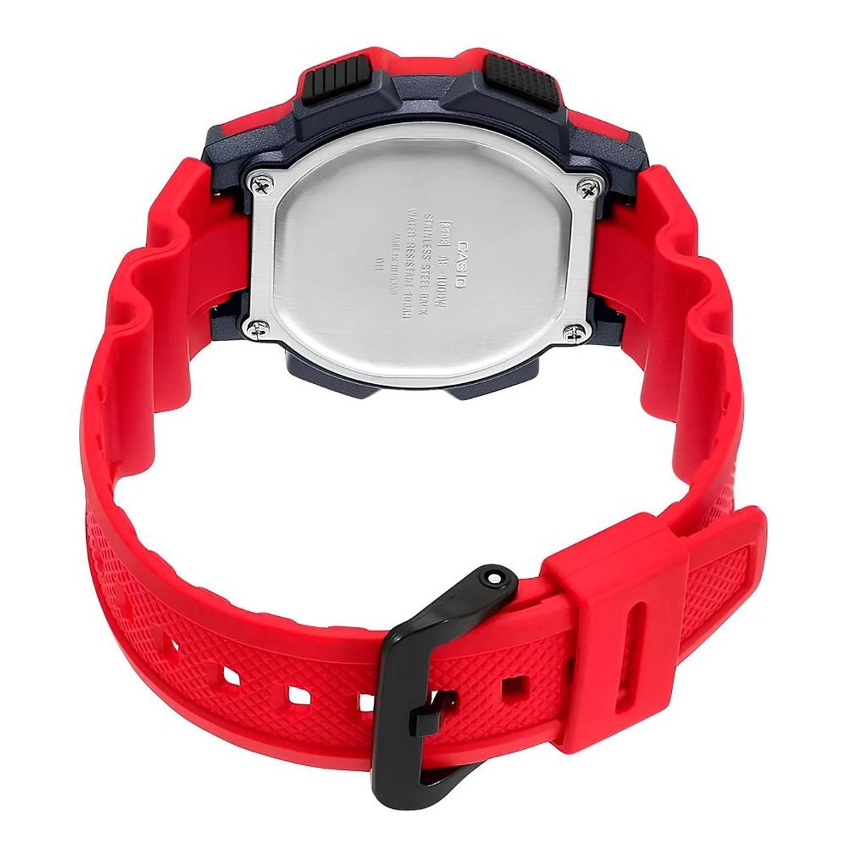 CASIO - Reloj Ae-1000w-4av Hombre Digital Resina - Rojo
