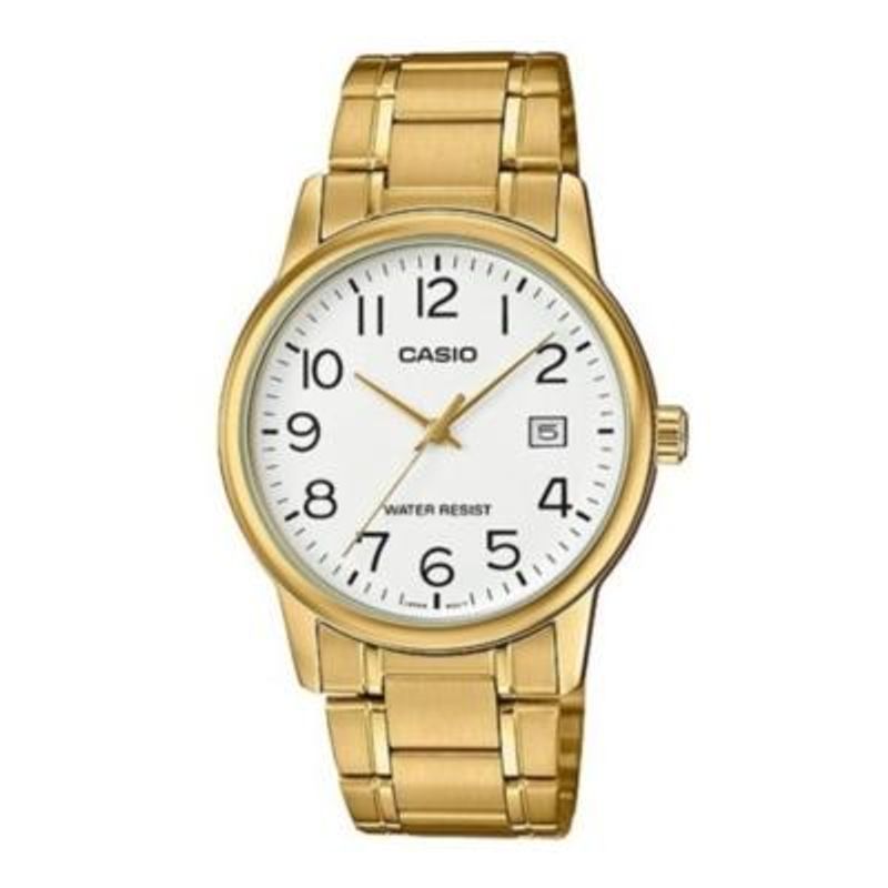 CASIO - Reloj Mtp-V002g-7b2 Hombre Analogo Metal - Dorado