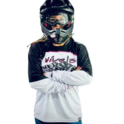 VCL - JERSEY TRICOTA MTB VÍVELA SIN PULSO MUJER