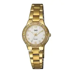 Q&Q - Reloj Q691j014y Mujer Analogo Metal - Dorado