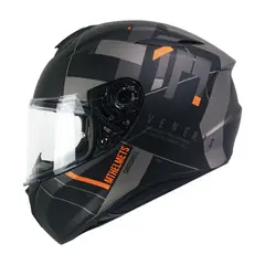 MT - Casco FF106 Targo Veneris B4 Gris Mate