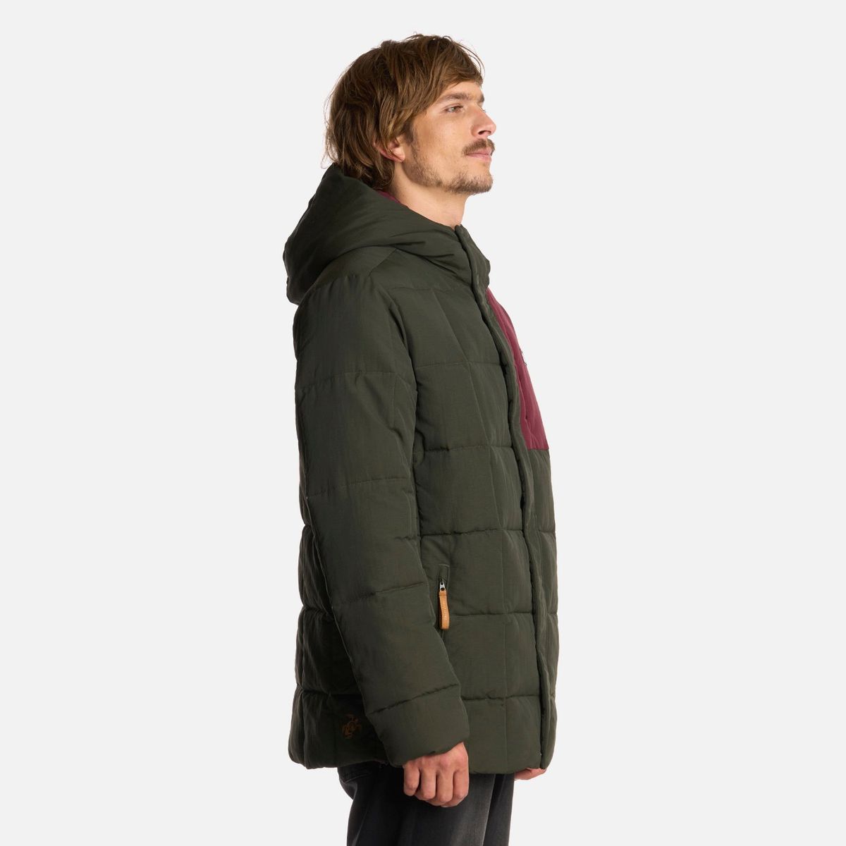 HAKA HONU - Chaqueta Hombre Aislado Verde Militar Haka Honu