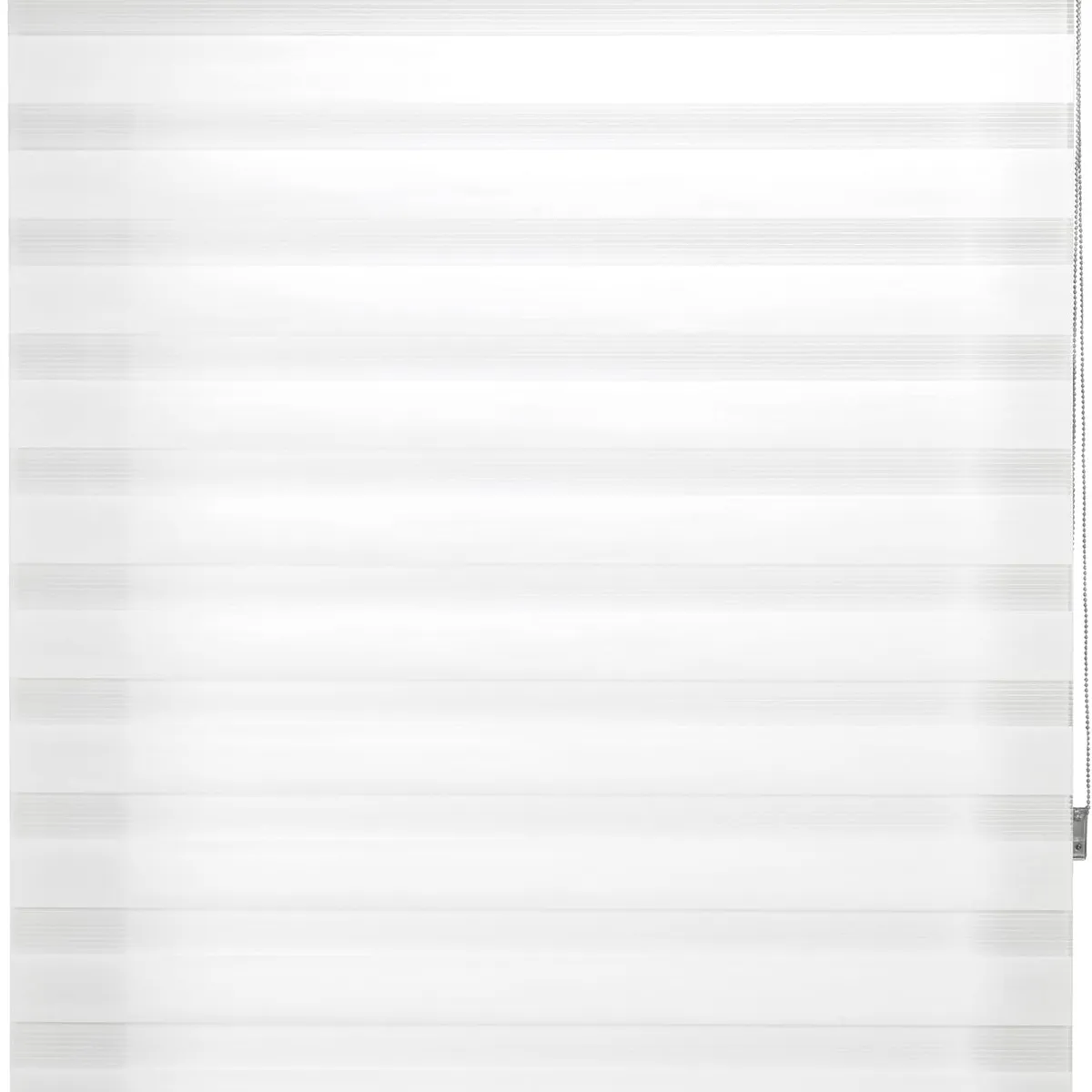 HAPPYDAYS - CORTINA ROLLER DUO PERSIANA ENROLLABLE DIA Y NOCHE 220X200 BLANCO