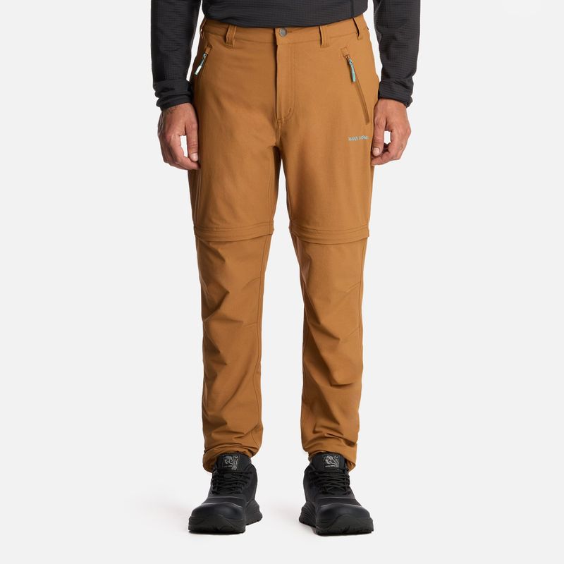 HAKA HONU - Pantalón Hombre Desmontalo Mostaza Oscuro Haka Honu