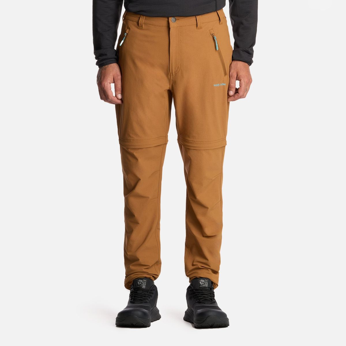 HAKA HONU - Pantalón Hombre Desmontalo Mostaza Oscuro Haka Honu