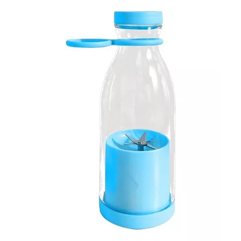 GENERICO - Botella Licuadora 420ml Juguera Portatil Recargable Usb reac