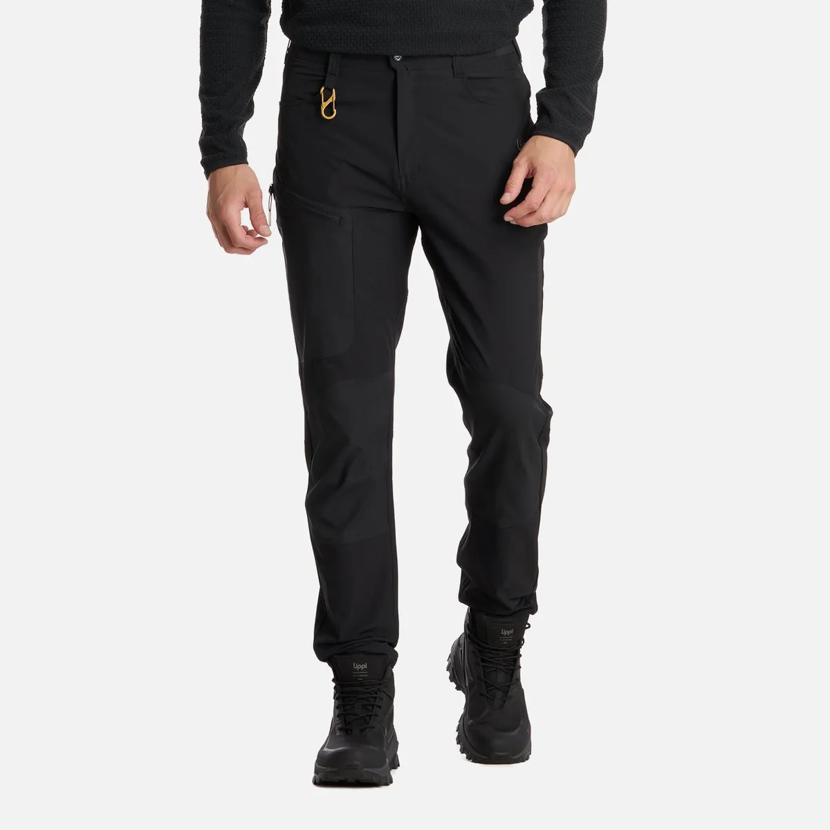 LIPPI - Pantalón Hombre Lennox Q-Dry Mix-2 Pants Negro Lippi