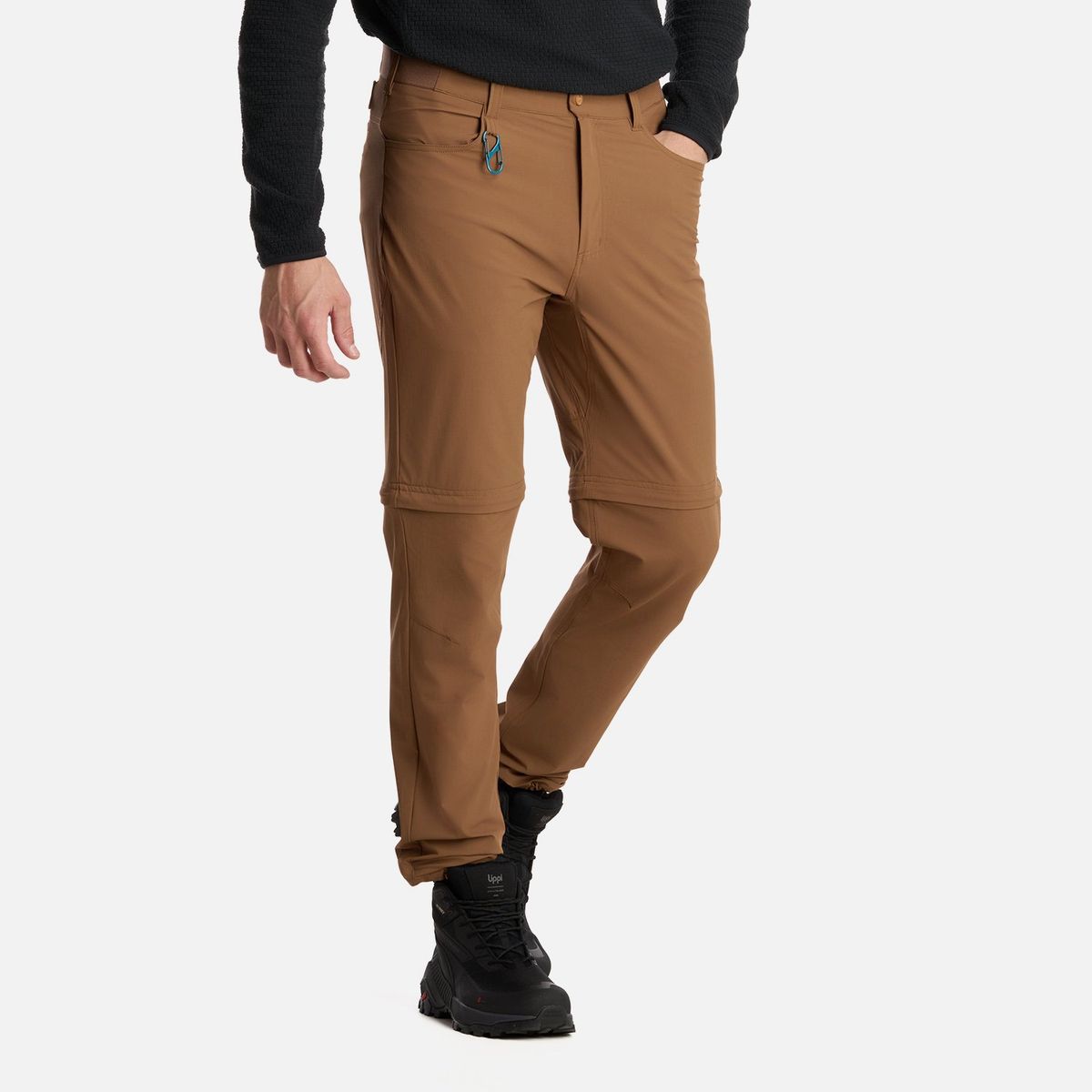 LIPPI - Pantalón Hombre Lennox Q-Dry Mix-2 Pants Café Lippi