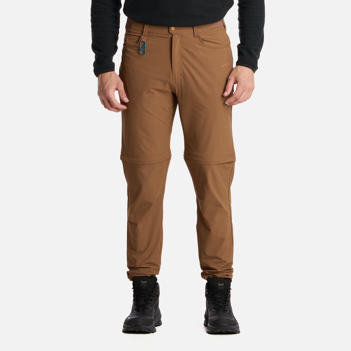 LIPPI - Pantalón Hombre Lennox Q-Dry Mix-2 Pants Café Lippi