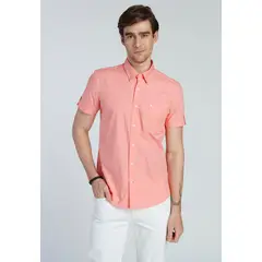 NEW MAN - Camisa Aylesbury Naranjo New Man_.