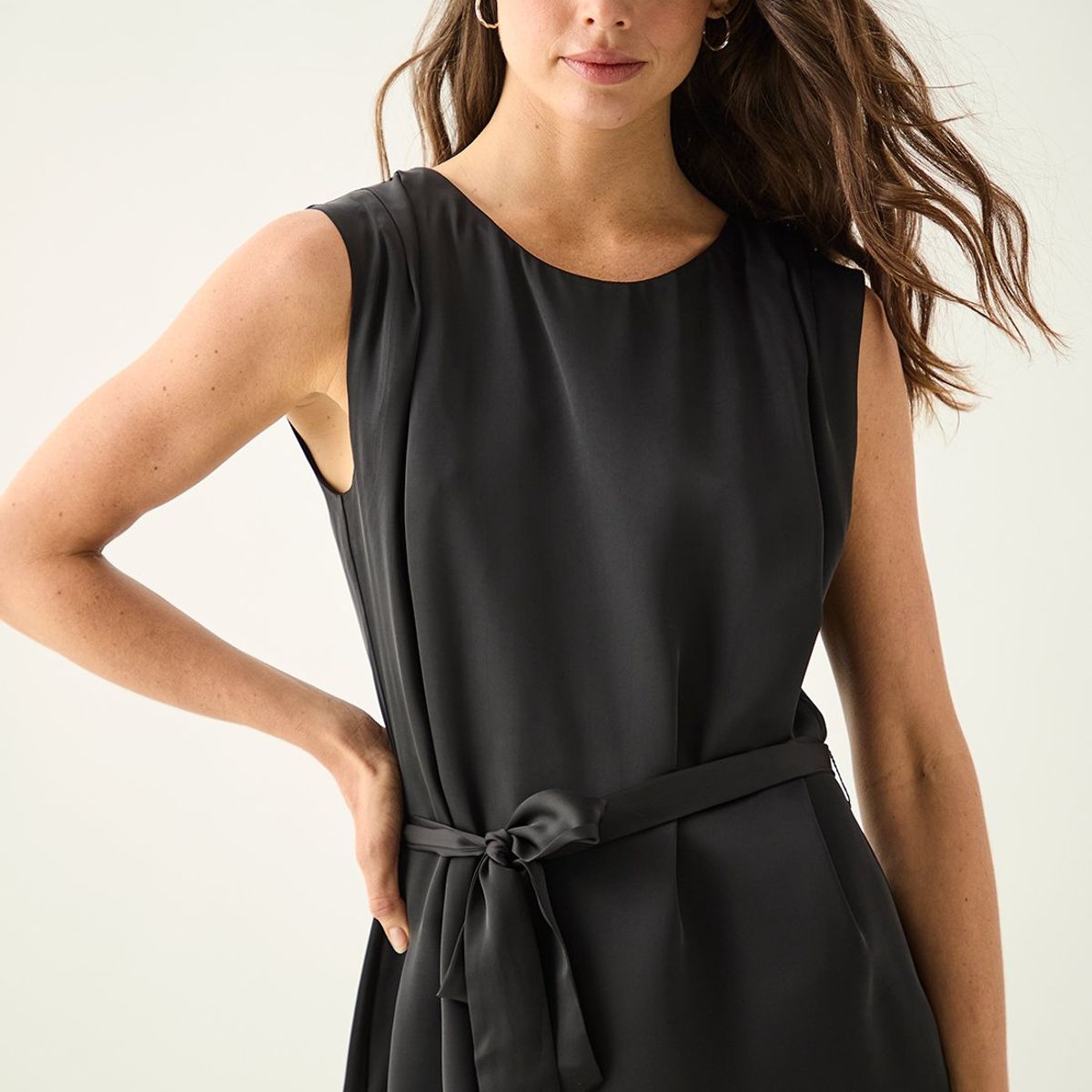 ASH - Vestido Corto Negro Mujer Ash