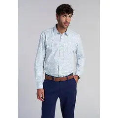 FEROUCH - Camisa Estampada Madison Fj Verde