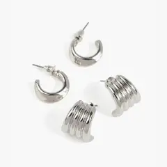 LOUNGE - Set Aros Mujer Argollas Diferentes