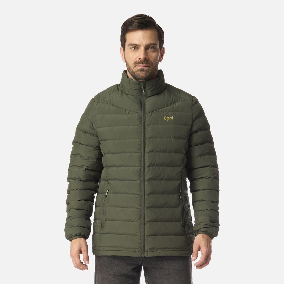 LIPPI - Chaqueta Hombre Snowmass Steam-Pro Jacket Verde Militar Lippi