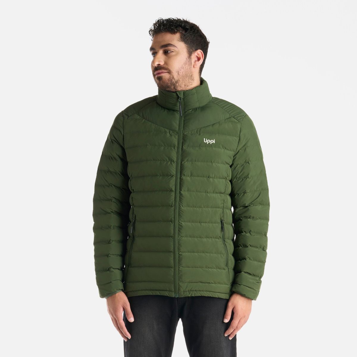 LIPPI - Chaqueta Hombre Snowmass Steam-Pro Jacket Verde Militar Lippi