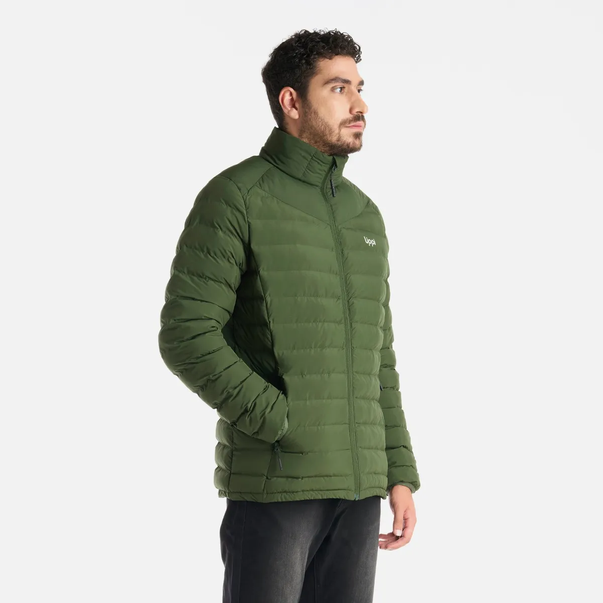 LIPPI - Chaqueta Hombre Snowmass Steam-Pro Jacket Verde Militar Lippi
