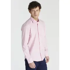 NEW MAN - Camisa London Business Rosado Newman