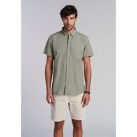 Camisa Garment Dyed Fj Verde