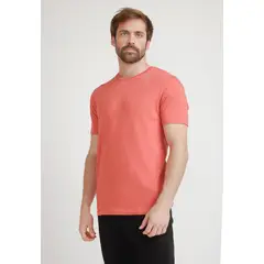 ORIGINAL PENGUIN - Polera De Hombre Algodón Pima Liso Coral