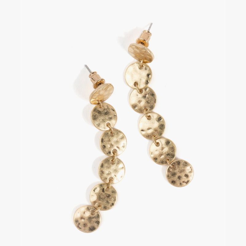 LOUNGE - Aros Mujer Largos Monedas