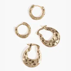 LOUNGE - Set Aros Mujer Relieve