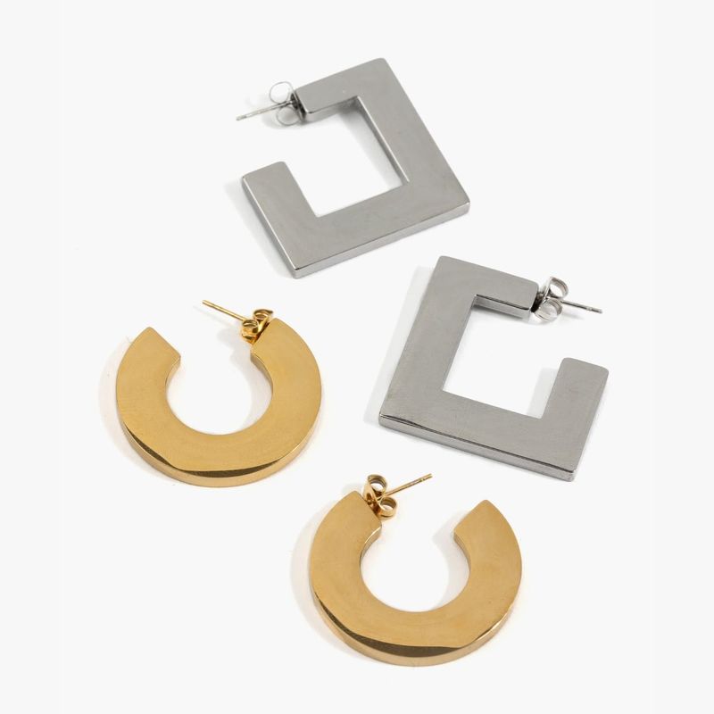 LOUNGE - Set Aros Mujer Geométricos