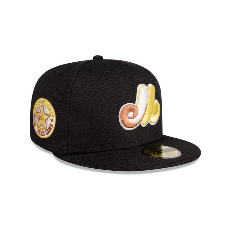 NEW ERA - Gorra 59Fifty  MLB Montreal Expos Gelato Pack Black