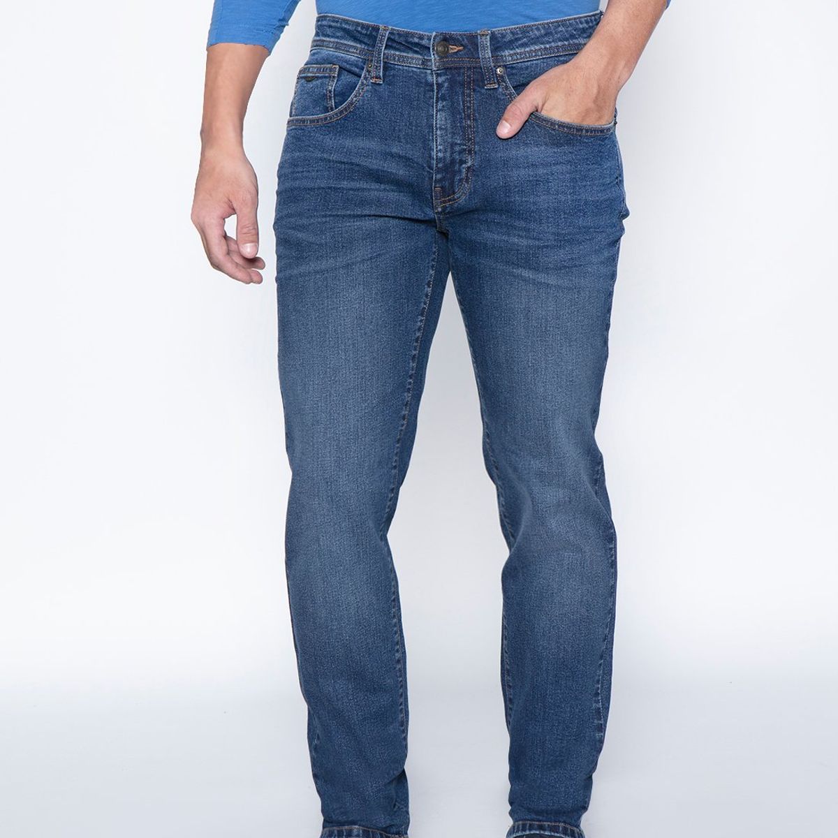 FEROUCH - Jeans Basico Bristol Fj Azul Ferouch