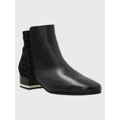 HUSH PUPPIES - Botín Cuero Mujer Renata Negro