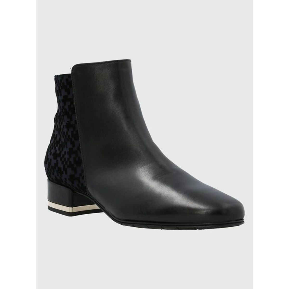 HUSH PUPPIES - Botín Cuero Mujer Renata Negro HUSH PUPPIES