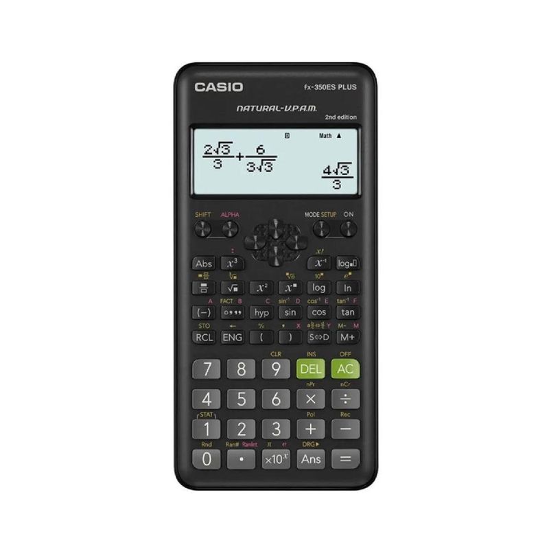 CASIO - Calculadora Fx-350esplus-2 Cientifica - Gris