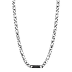 BROSWAY - Collar Plateado Hombre BUL04 - Plateado