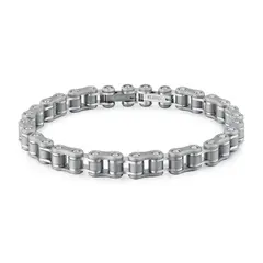 BROSWAY - Pulsera Plateada Hombre BBC26 - Plateado