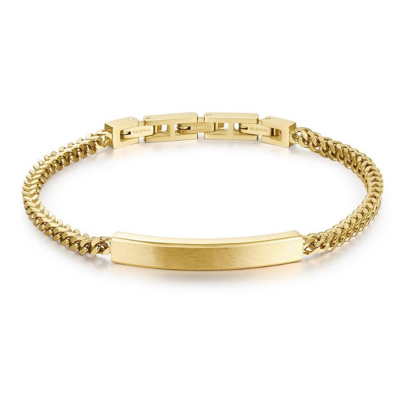BROSWAY - Pulsera Brosway Plateada Hombre BIK12 - Plateado