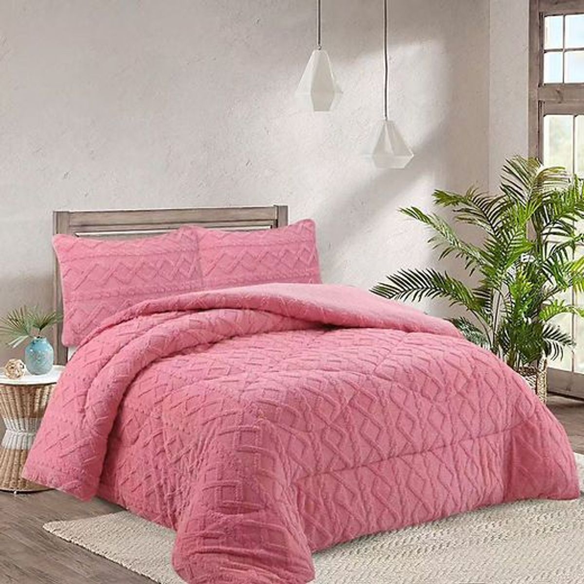 GENERICO - Cobertor Chiporro Elegante Diseño Premiun 2 Plazas