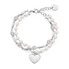 BROSWAY - Pulsera Chakra Plateado BHKB213 - Plateado