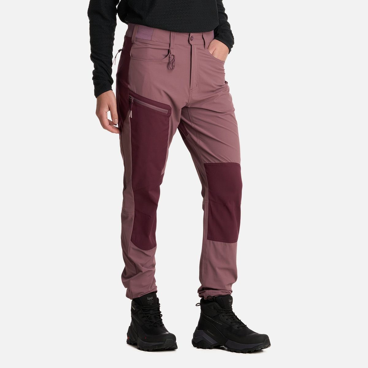 LIPPI - Pantalón Mujer Lennox Q-Dry Slim Fit Pants Morado Lippi