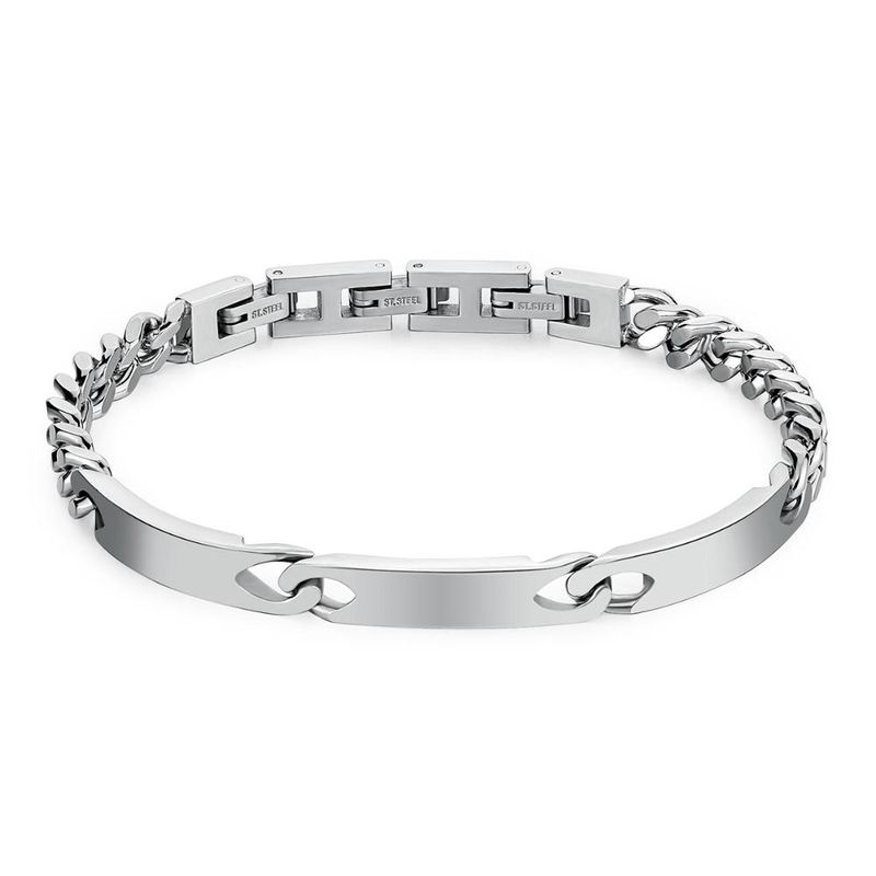 BROSWAY - Pulsera Brosway Plateada Hombre BUL59 - Plateado