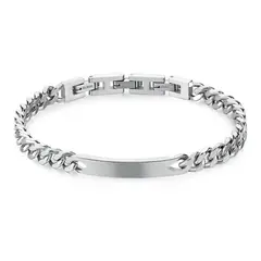 BROSWAY - Pulsera Plateada Hombre BUL62 - Plateado