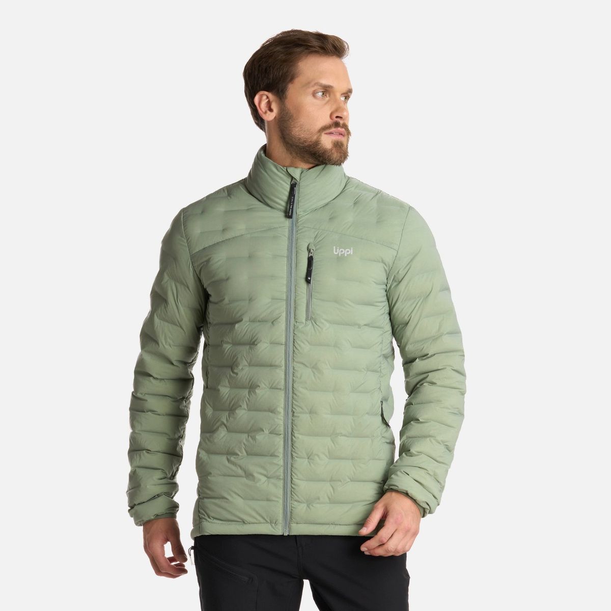 LIPPI - Chaqueta Hombre Ultimate Stretch Down Jacket Jade Oscuro Lippi