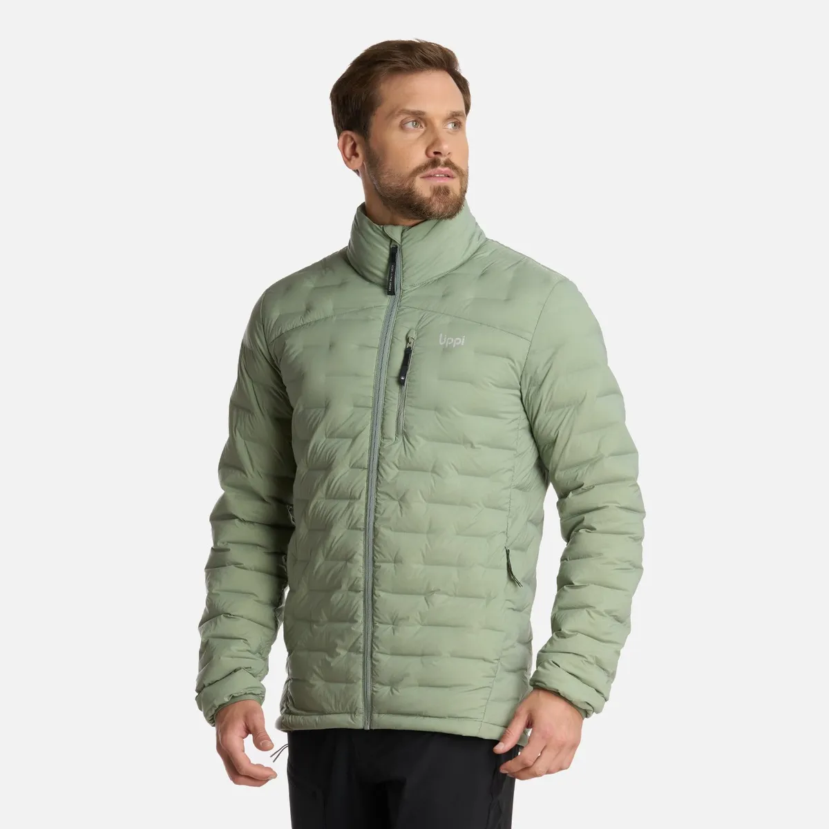LIPPI - Chaqueta Hombre Ultimate Stretch Down Jacket Jade Oscuro Lippi
