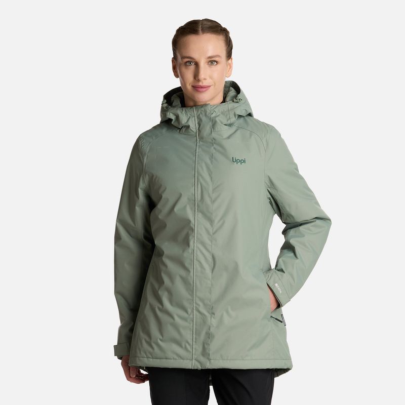 LIPPI - Chaqueta Mujer Suntra Steam-pro Hoody Jacket Jade Oscuro Lippi