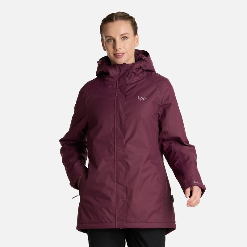 LIPPI - Chaqueta Mujer Suntra Steam-pro Hoody Jacket Vino Lippi